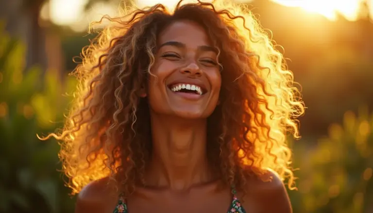 52 Ideias de Cabelo Ondulado com Luzes para Iluminar seu Visual