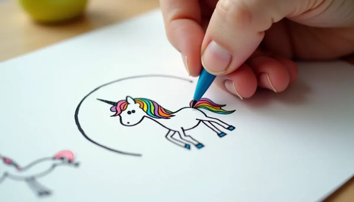 Como Desenhar Um Unicórnio em 7 Passos Simples e Fofos Como Desenhar Um Unicórnio em 7 Passos Simples e Fofos