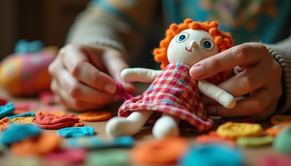 Como fazer boneca de pano à mão: 8 passos que ninguém conta