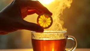 Como fazer chá de limão sem amargor em 5 minutos
