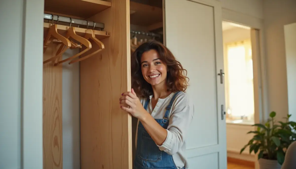 Como fazer um closet gastando pouco: passo a passo por menos de R$ 200
