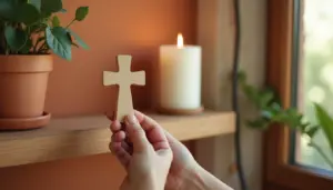 Como Fazer um Oratório na Sala em 9 Passos Fáceis e Baratos