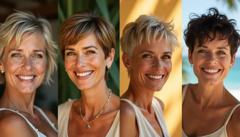 70 Ideias de Corte de Cabelo Repicado Curto para Senhoras em 2026