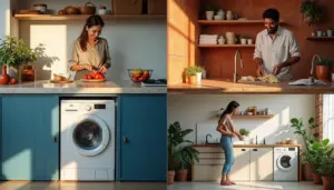 61 Ideias de Cozinha Com Lavanderia Para Ficar de Queixo Caído 61 Ideias de Cozinha Com Lavanderia Para Ficar de Queixo Caído