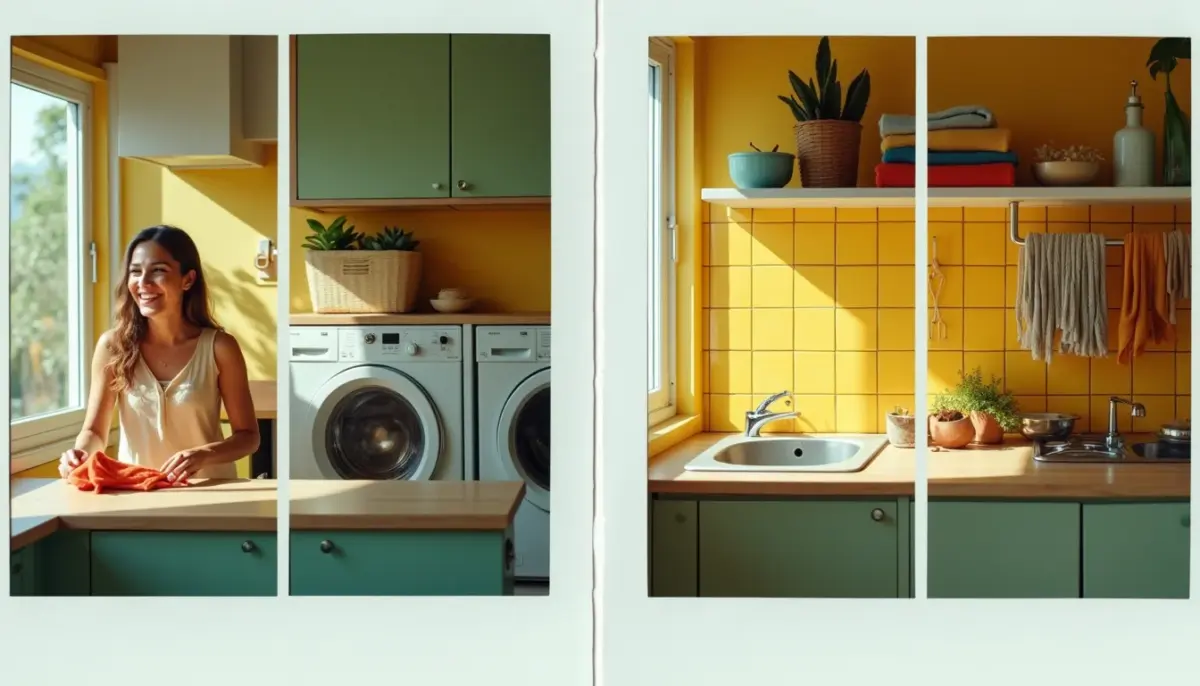 30 Ideias de Cozinha Com Lavanderia Simples Para 2026