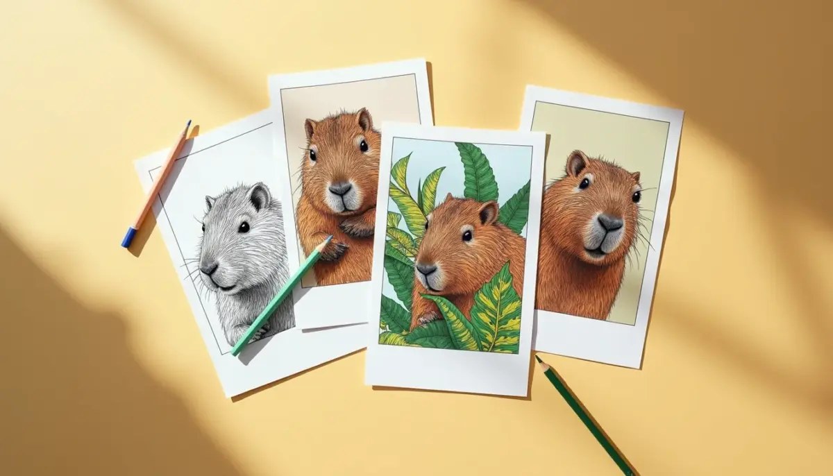 54 Desenhos de Capivara para Colorir que Vão Te Relaxar em 2026