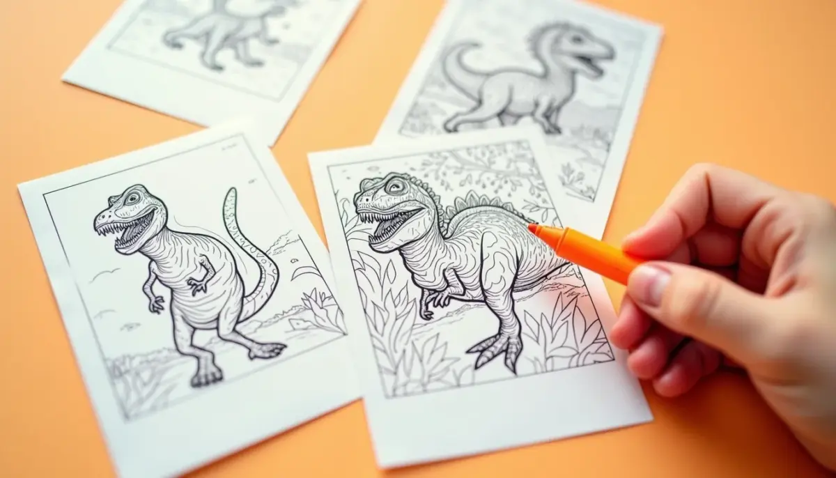 55 Desenhos para Colorir e Imprimir Dinossauro: Guia Fácil e Completo