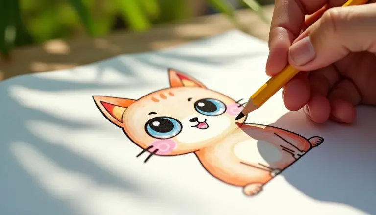 47 Desenhos para Colorir e Imprimir Kawaii Grátis e Fáceis