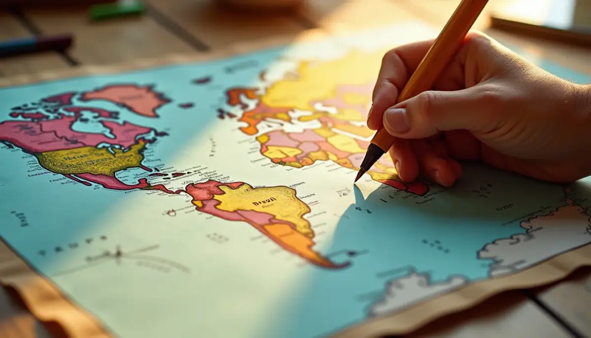 42 Ideias de Mapa Mundi para Colorir: Escolha o Melhor Modelo