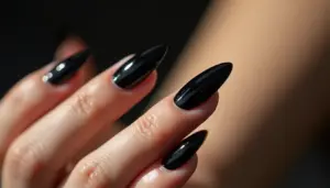 55 Modelos de Unha em Gel Preta que São Pura Tendência em 2026