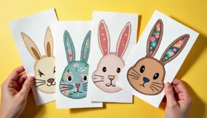 56 Ideias de Molde de Rosto Coelho para Imprimir Lindos