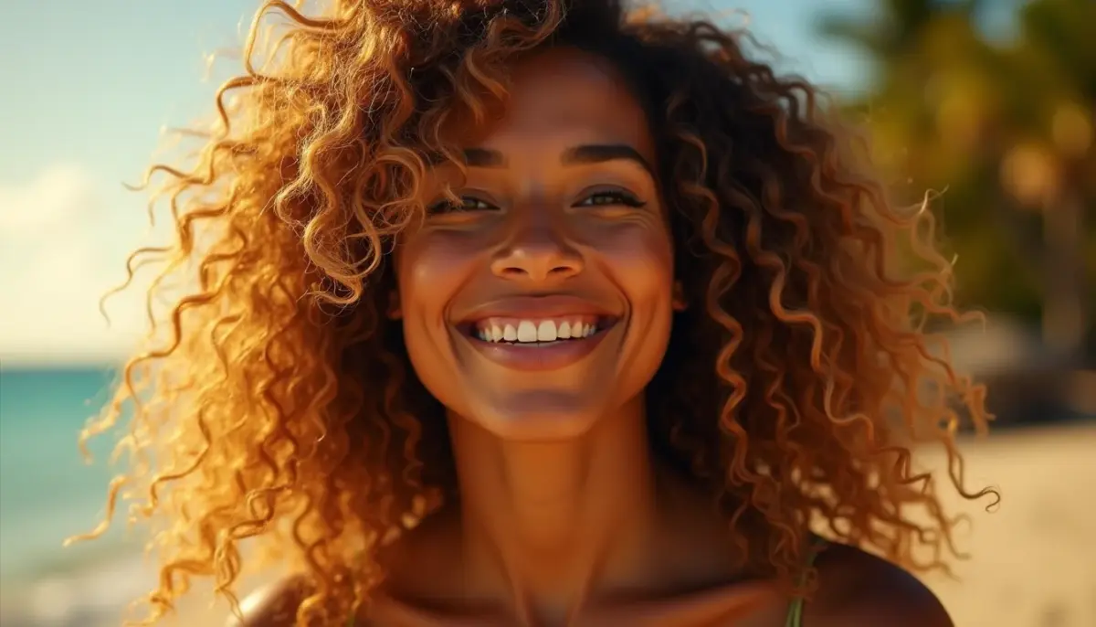 Morena iluminada cabelo cacheado mel: 45 ideias que valorizam