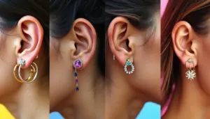 63 Ideias Para Sua Orelha Com Brincos e Piercings em 2026