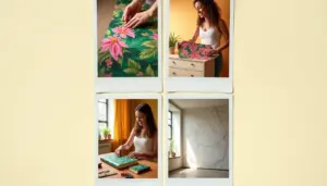 70 Ideias de Papel Vinil para Parede e Artesanato: Escolha o Certo