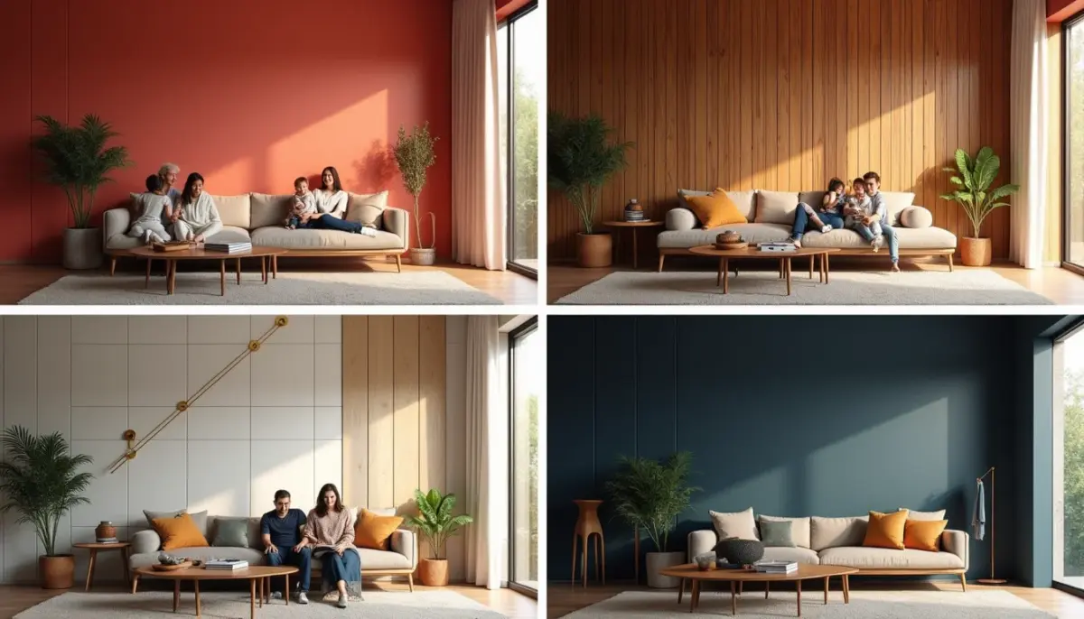 30 Ideias de Parede com Boiserie Sala para Transformar Seu Espaço