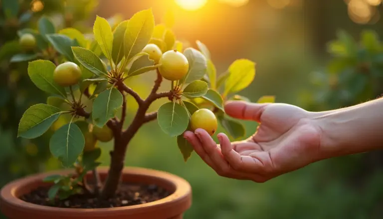 Pé de atemoia em vaso: como ter frutos doces em 2 anos