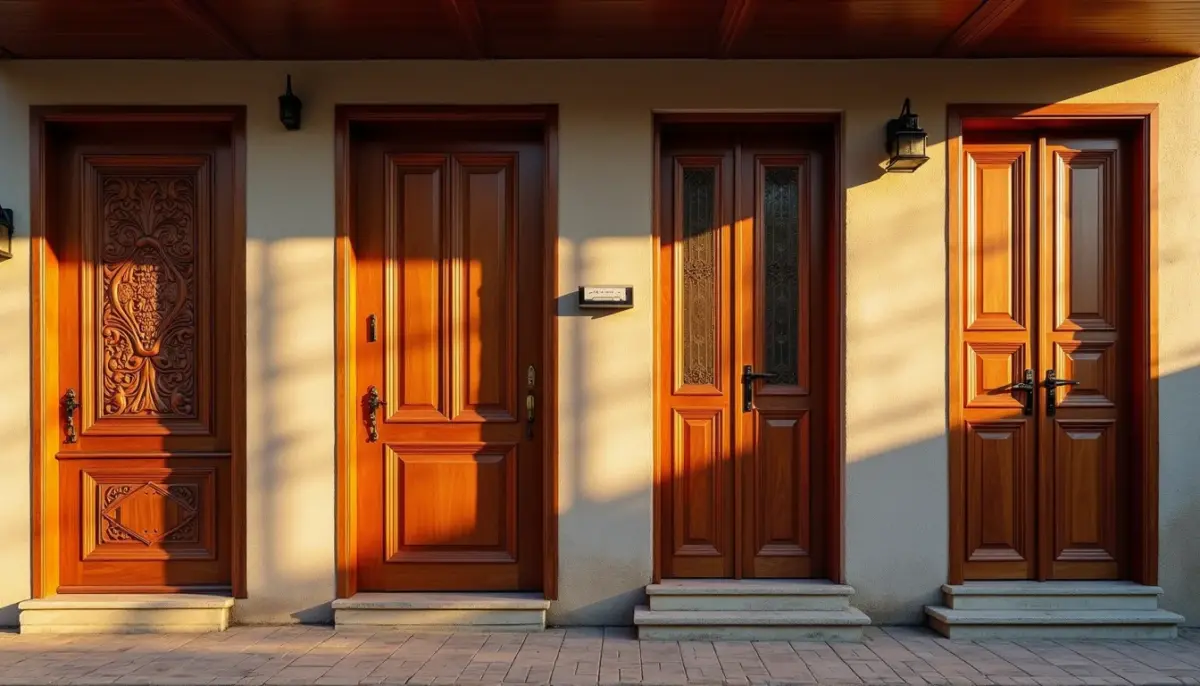 53 Ideias de Porta Grande de Madeira Para Sua Fachada