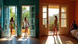 44 Ideias de Portas Francesas Para Transformar Sua Casa