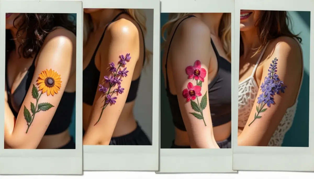 64 Ideias de Ramo de Flor Tatuagem para 2026