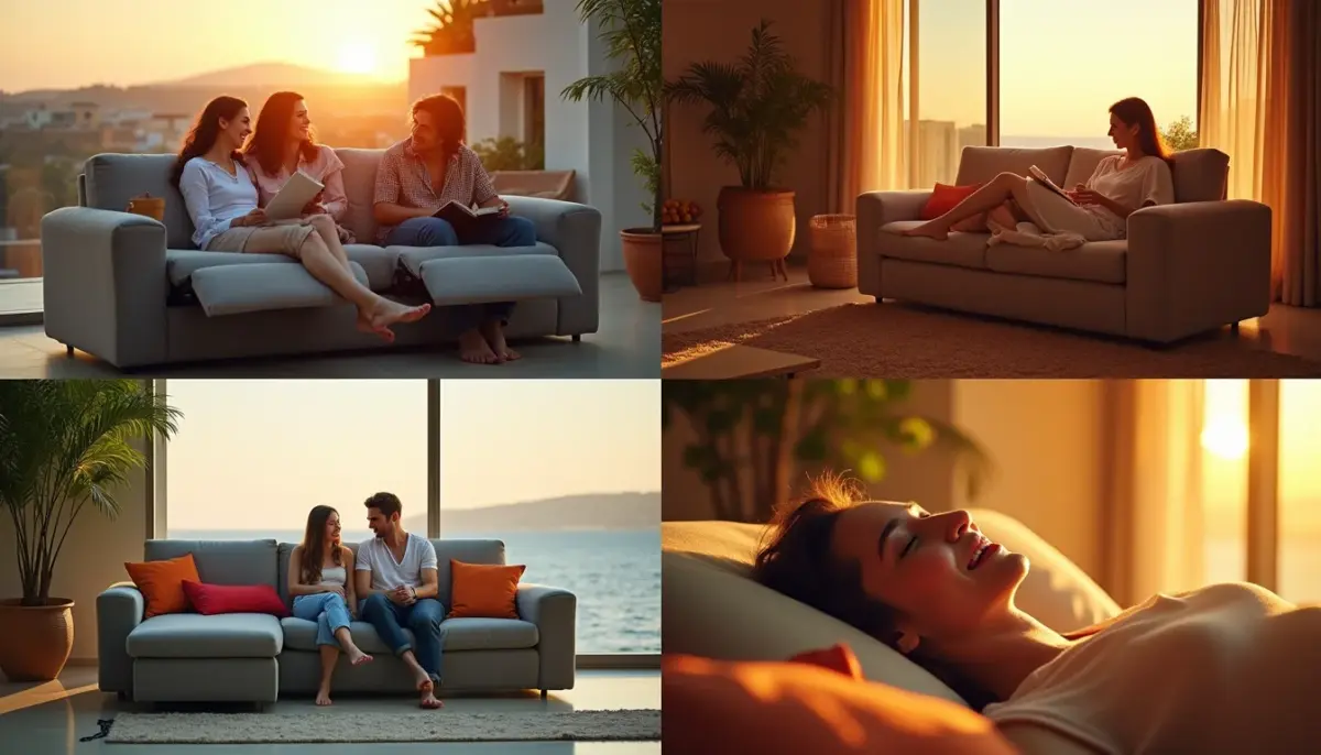 60 Ideias De Sofa 4 Lugares Retratil E Reclinavel Para Sua Sala