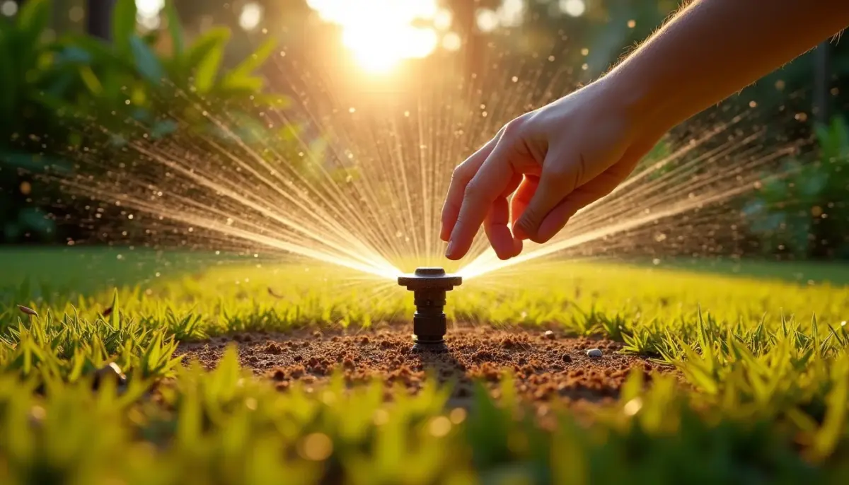 Sprinklers: o erro que seca seu jardim e como acertar