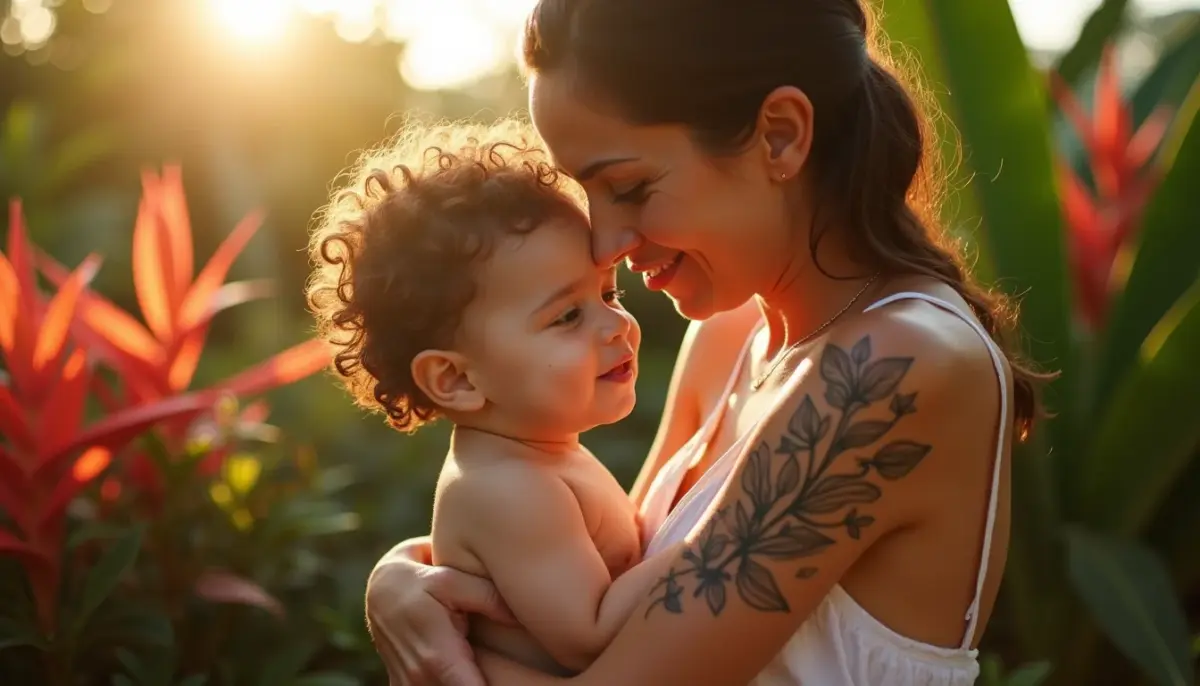 70 Ideias de Tatuagem Mãe e Filho Delicadas e Cheias de Significado