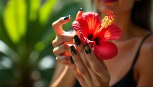 70 Unha de Gel Decorada Preta: Ideias Lindas para Copiar em 2026