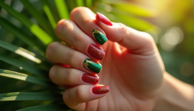 75 Ideias de Unhas para Natal Simples e Lindas de Fazer em Casa 75 Ideias de Unhas para Natal Simples e Lindas de Fazer em Casa