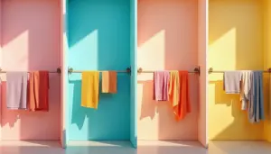 55 Ideias de Varal Sanfonado para Quem Tem Lavanderia Pequena