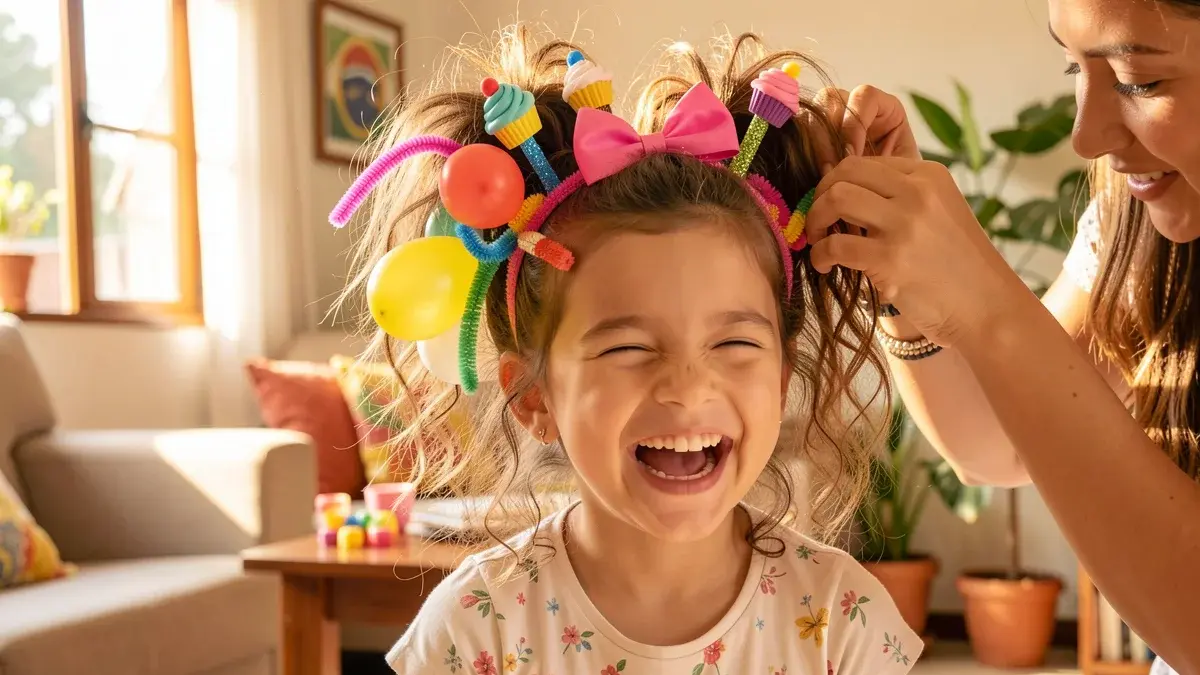CABELO MALUCO MENINA FÁCIL: Penteados Criativos em 15 Min (Passo a Passo)