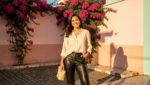 33 Ideias de Calça de Couro Preta Looks para Arrasar em 2026 33 Ideias de Calça de Couro Preta Looks para Arrasar em 2026