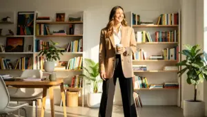 39 Ideias de Calça Preta com Tênis para Looks de Trabalho Criativo