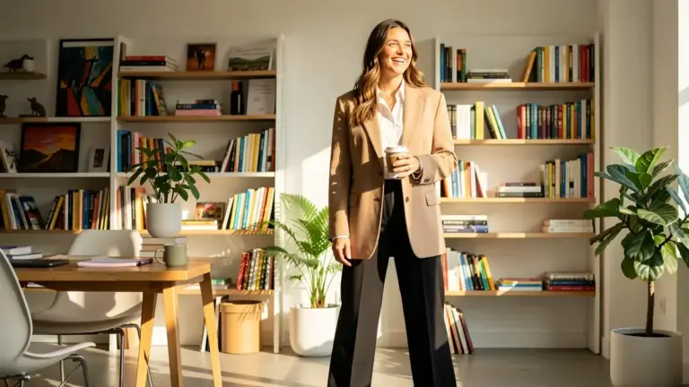 39 Ideias de Calça Preta com Tênis para Looks de Trabalho Criativo