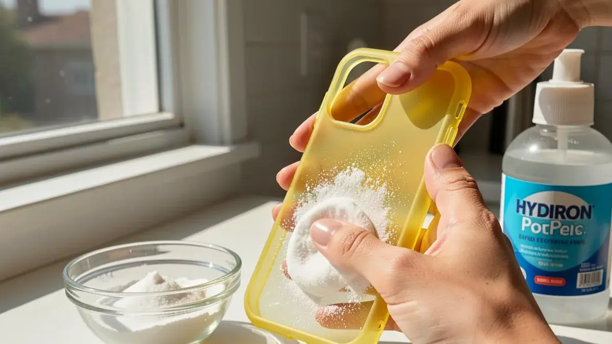 Como Clarear Capinha de Celular com Ingredientes de Casa