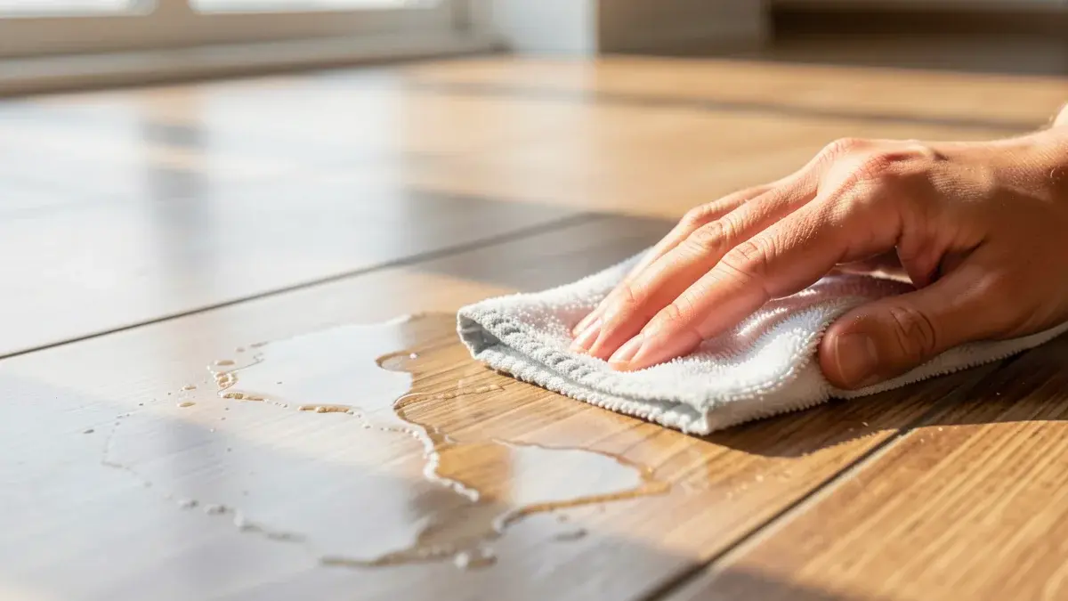Como Remover Manchas de Rejunte em Piso que Imita Madeira sem Danificar a Peça