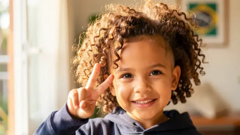 10 Cortes de Cabelo de Criança Cacheado (Fotos e Tendências)