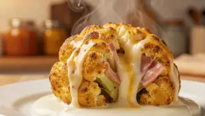 COUVE-FLOR RECHEADA que vira prato principal (Receita Fácil)