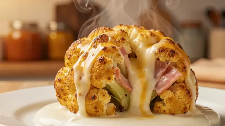 COUVE-FLOR RECHEADA que vira prato principal (Receita Fácil)