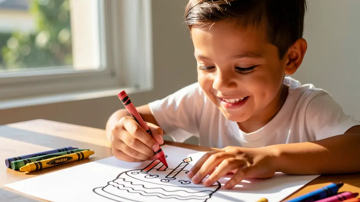 38 Ideias de Desenho de Bolo para Colorir e Imprimir Grátis