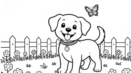 62 Desenhos de Cachorro para Colorir e Imprimir (Grátis)