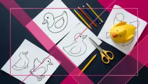 42 Ideias de Desenhos para Colorir Paper Duck com Moldes Grátis