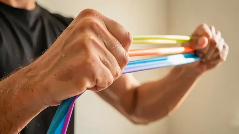 Treino Completo com Elástico Exercício: Passo a Passo para Fazer em Casa