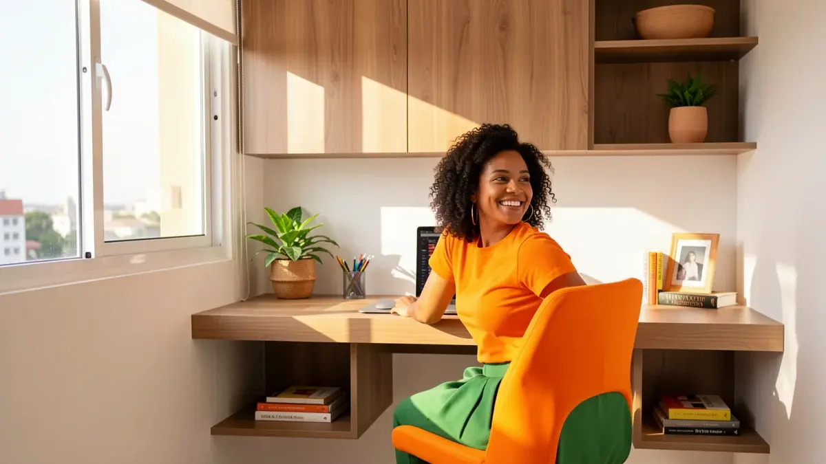 42 Ideias de Escritório Pequeno Moderno para Transformar seu Home Office