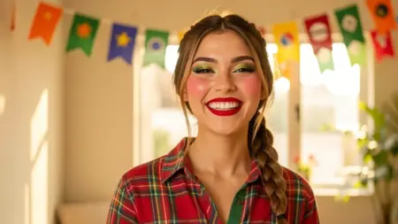 MAQUIAGEM DE FESTA JUNINA: Inspirações Criativas (Para Arrasar no Arraiá)