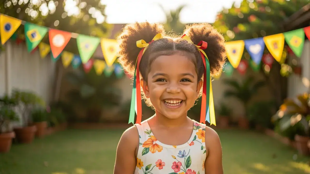 PENTEADOS PARA FESTA JUNINA INFANTIL SIMPLES (Práticos e Rápidos)