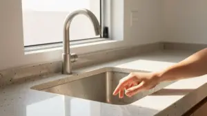 Pia Sintética Granitada: Durabilidade e Economia na Sua Cozinha