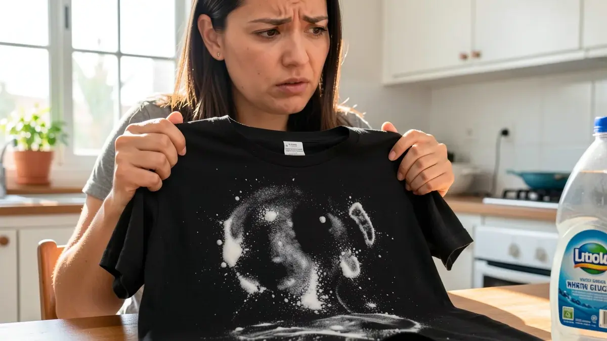 Por Que Roupas Pretas Ficam Com Aspecto Esbranquiçado Após a Lavagem? Causas e Soluções