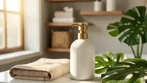 33 Ideias de Porta Sabonete Líquido para Transformar Seu Banheiro