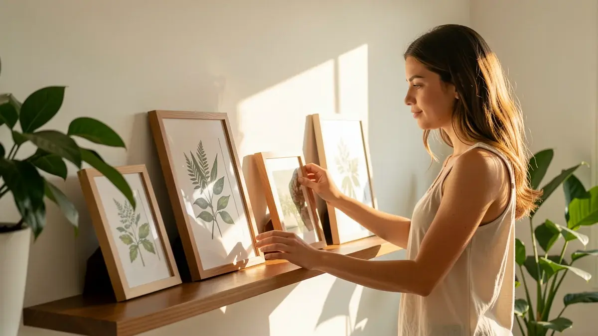 Prateleira Para Quadros: Como Criar Sua Galeria Sem Furar a Parede