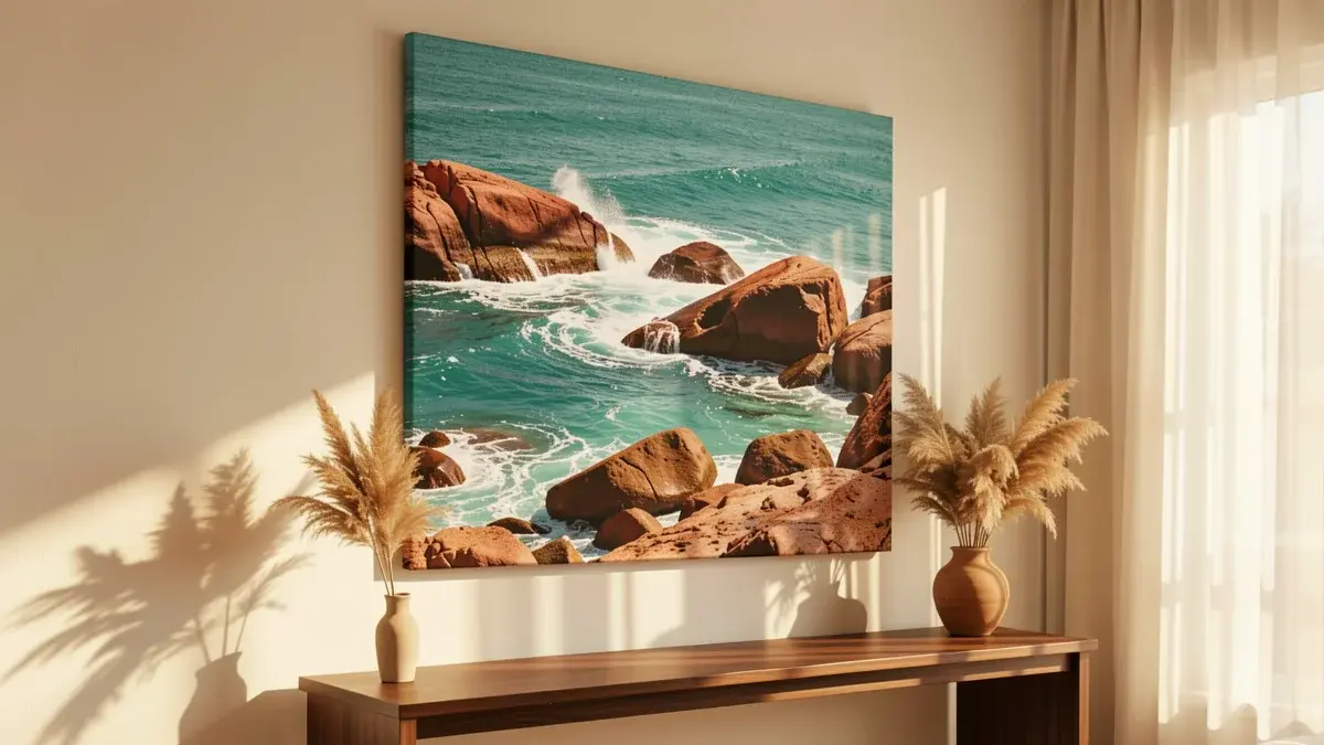 39 Ideias de QUADRO MAR para decorar sua sala (Barato)